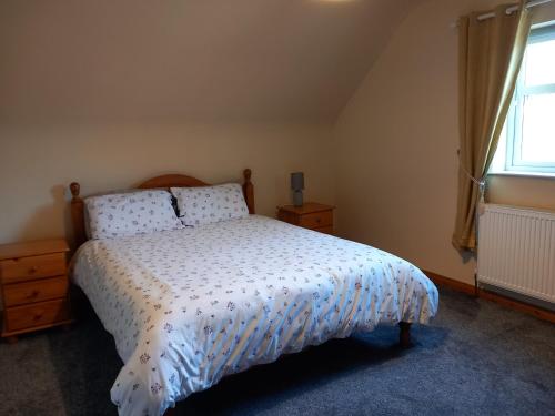 Postel nebo postele na pokoji v ubytování Nels home