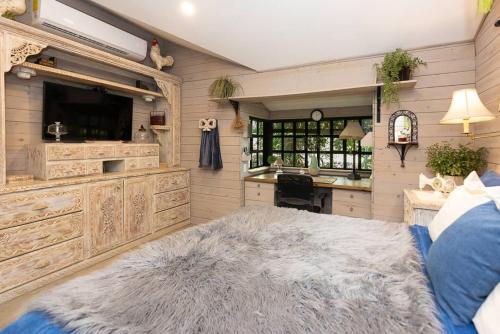 TV/trung tâm giải trí tại Quinta Pavo Real By Acomodo