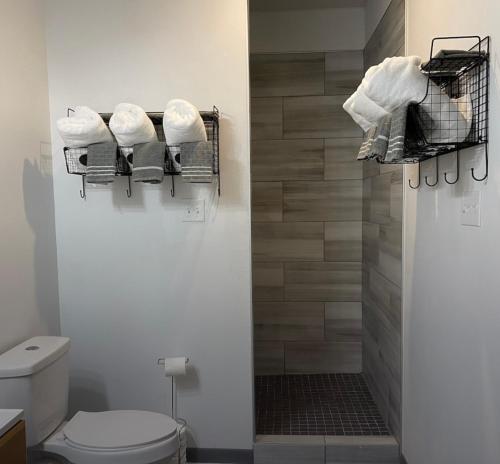 Koupelna v ubytování Redfish Bed and Bath