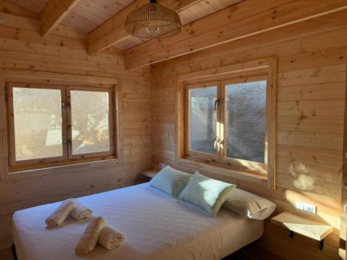 Postel nebo postele na pokoji v ubytování Villa Ibañez