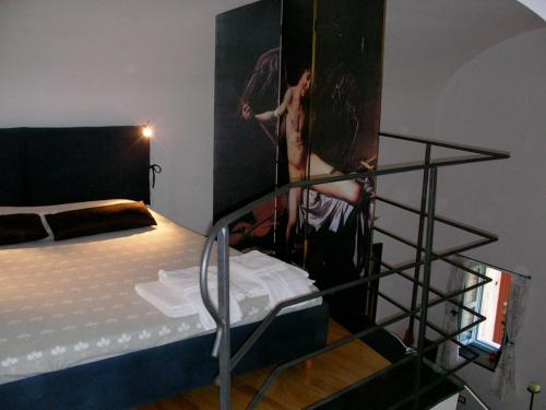 Postel nebo postele na pokoji v ubytování Paradiset THE GREEN NEST