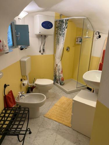 Koupelna v ubytování Paradiset THE GREEN NEST