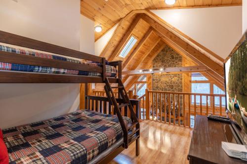 Ένα ή περισσότερα κρεβάτια σε δωμάτιο στο Lakeview