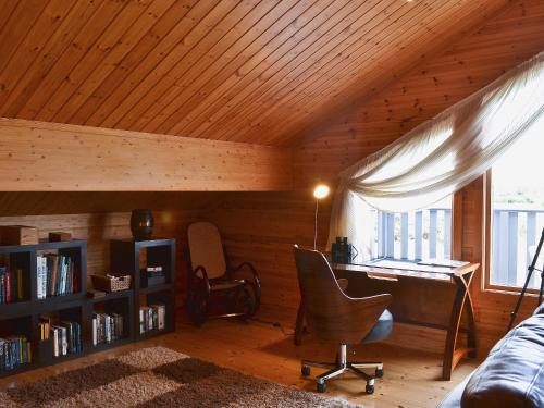 Knihovna v prázdninového domu