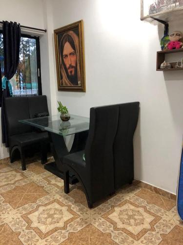 Χώρος καθιστικού στο Casa santorini