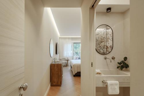 Koupelna v ubytování The Romex