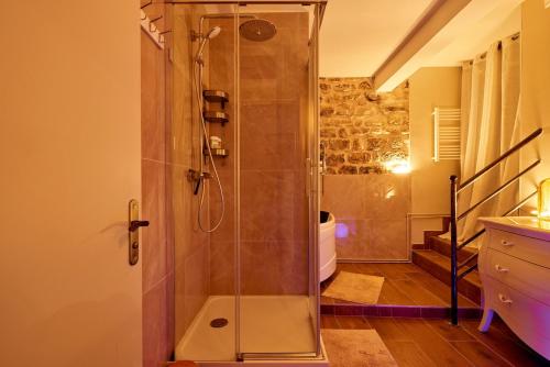 Koupelna v ubytování Loods - RDC G