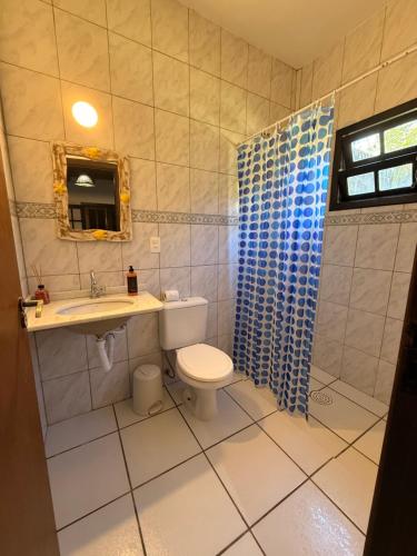 Koupelna v ubytování Casa Ilhabela vista Mar Perequê
