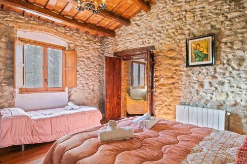 Postel nebo postele na pokoji v ubytování Can More El Pasteral Alojamiento Rural