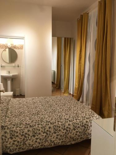 Postel nebo postele na pokoji v ubytování Daniela