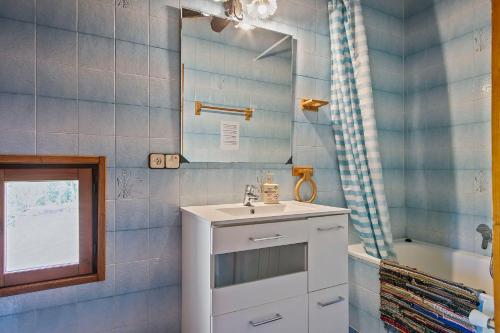 Koupelna v ubytování Can More El Pasteral Alojamiento Rural