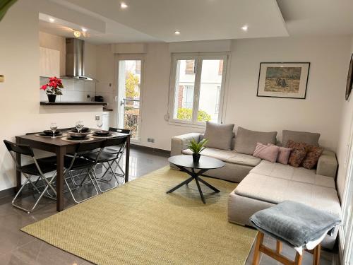 Χώρος καθιστικού στο Cerf Berr