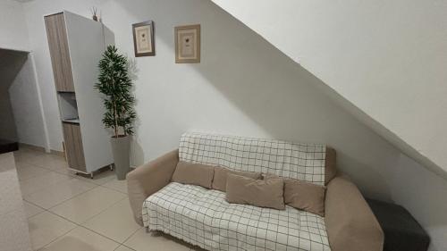 Χώρος καθιστικού στο Apartamento mobiliado no Encantos do Natal 2025 Garanhuns PE