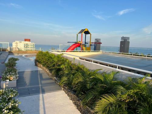 Bazén v ubytování Salida directa a la playa T1 nebo v jeho okolí