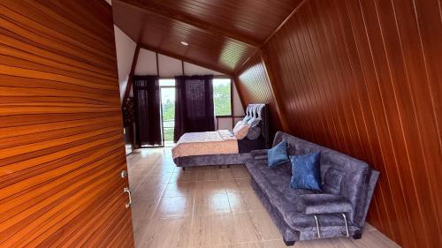 Χώρος καθιστικού στο Orquídea