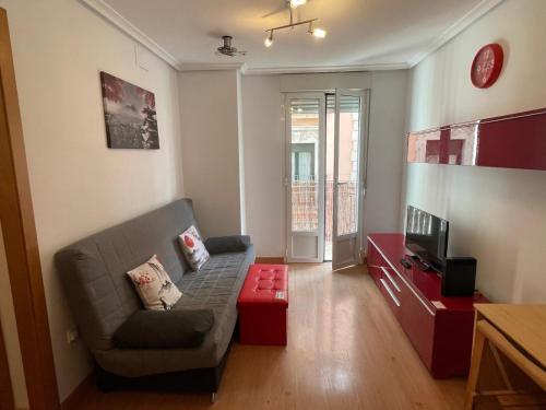 Χώρος καθιστικού στο Apartamento céntrico