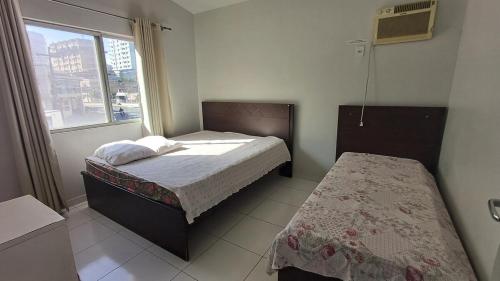 Postel nebo postele na pokoji v ubytování DS2 - 2 Dorm PIscina AR WIFI Churrasqueira - BRUNO KLEMTZ