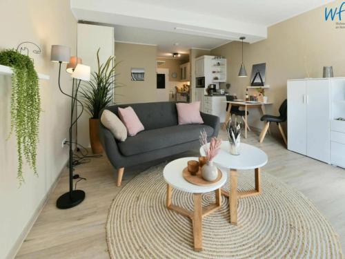 Η κουζίνα ή μικρή κουζίνα στο Apartment 7 in Wangerooge