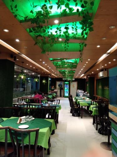 ห้องอาหารหรือที่รับประทานอาหารของ Hotel Beach Park
