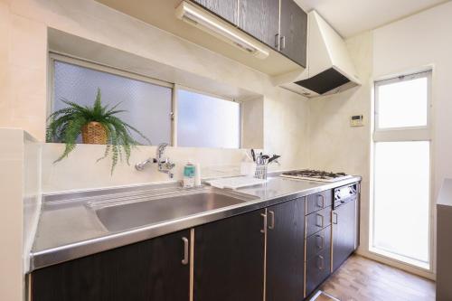 Η κουζίνα ή μικρή κουζίνα στο Real Stay Tokyo Bay ,Funabashi