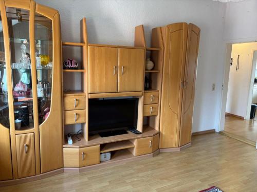 Een keuken of kitchenette bij Lindenstraße