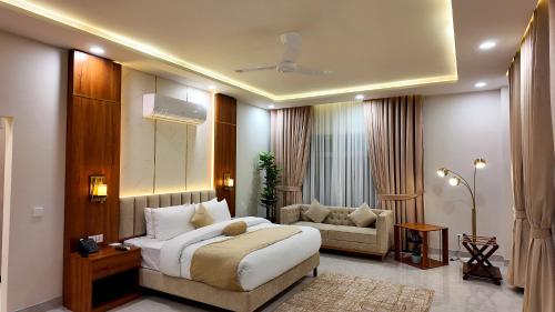 Ένα ή περισσότερα κρεβάτια σε δωμάτιο στο Seabreeze Residencia