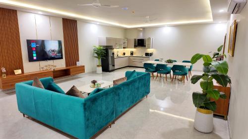 Η κουζίνα ή μικρή κουζίνα στο Seabreeze Residencia