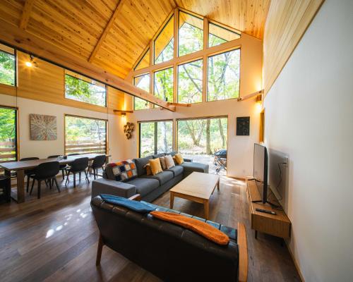 Aerial Chalet Hakuba by Jade Villa