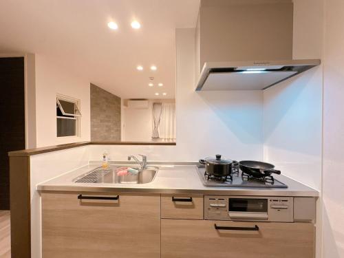 Sanmi Saint Le Brun305 fifteen minutes direct to Shinsaibashi Namba shopping area near Tengachaya direct to Kyoto