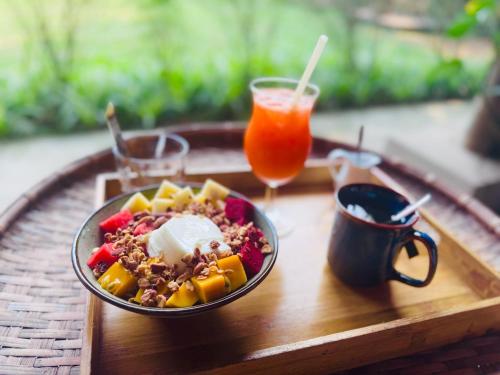 Mad i den private indkvartering eller i nærheden