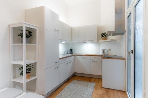 Η κουζίνα ή μικρή κουζίνα στο Marschallgasse Top 5