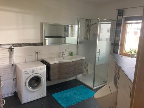 Koupelna v ubytování Apartment, Zimmer, Ferienwohnung