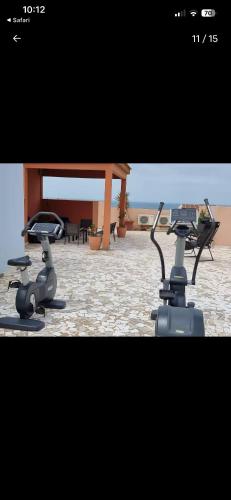 Fitnes centar i/ili fitnes sadržaji u objektu Villa Tyfa