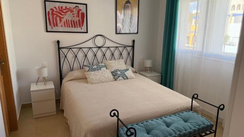 En eller flere senge i et værelse på Mi Refugio