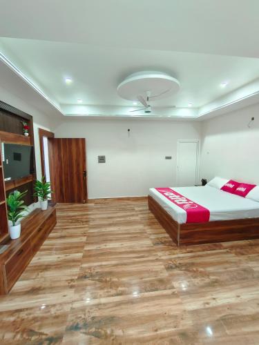 Ένα ή περισσότερα κρεβάτια σε δωμάτιο στο The Bliss Room 107 , Zero mile