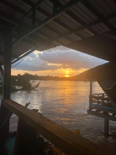 Natuurlandschap vlak bij het hostel