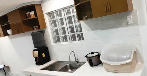 Cuisine ou kitchenette dans l'établissement Thai Nee Homestay