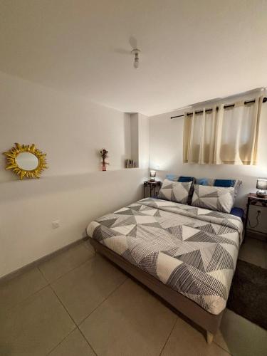 Postel nebo postele na pokoji v ubytování Au Silo