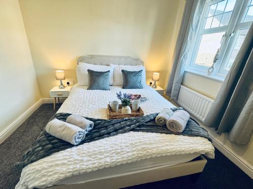 Postel nebo postele na pokoji v ubytování Linga House - 3 Bedrooms - Sleeps 5