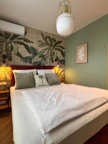 Ένα ή περισσότερα κρεβάτια σε δωμάτιο στο Terra Rosa