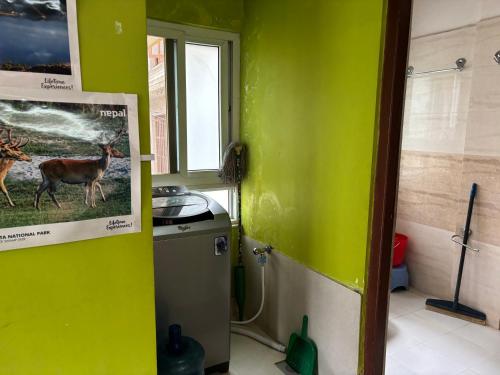 Kuchyň nebo kuchyňský kout v ubytování Manaalaya