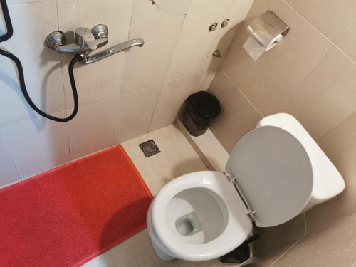 Koupelna v ubytování Harmony Backpackers Hostel