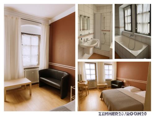 Koupelna v ubytování Schloss Hotel Kastellaun