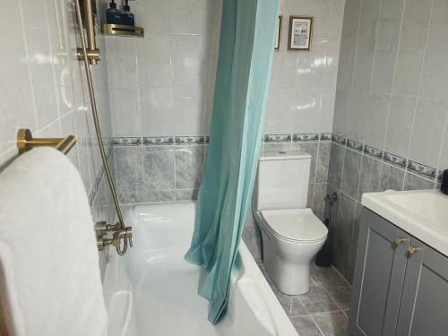 Koupelna v ubytování Aegean green retreat