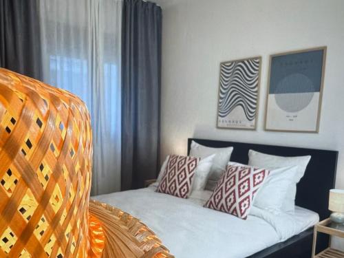 Postel nebo postele na pokoji v ubytování Aegean green retreat