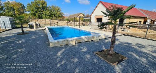 Hồ bơi trong/gần Panzio A mi Paradicsomunk