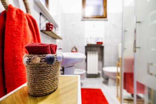 Ένα μπάνιο στο Appartamento Dolce Casa 2