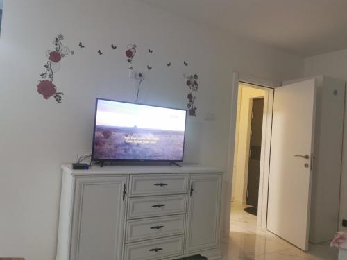 TV a/nebo společenská místnost v ubytování Stan na dan - zvijezda Danica Kozarska Dubica