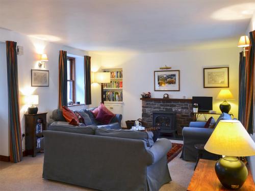 Posezení v ubytování Coulags Croft