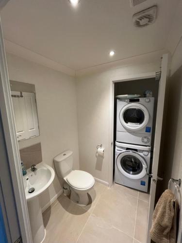 Koupelna v ubytování Conker's Lodge on Ashbury Resort, Dartmoor Devon